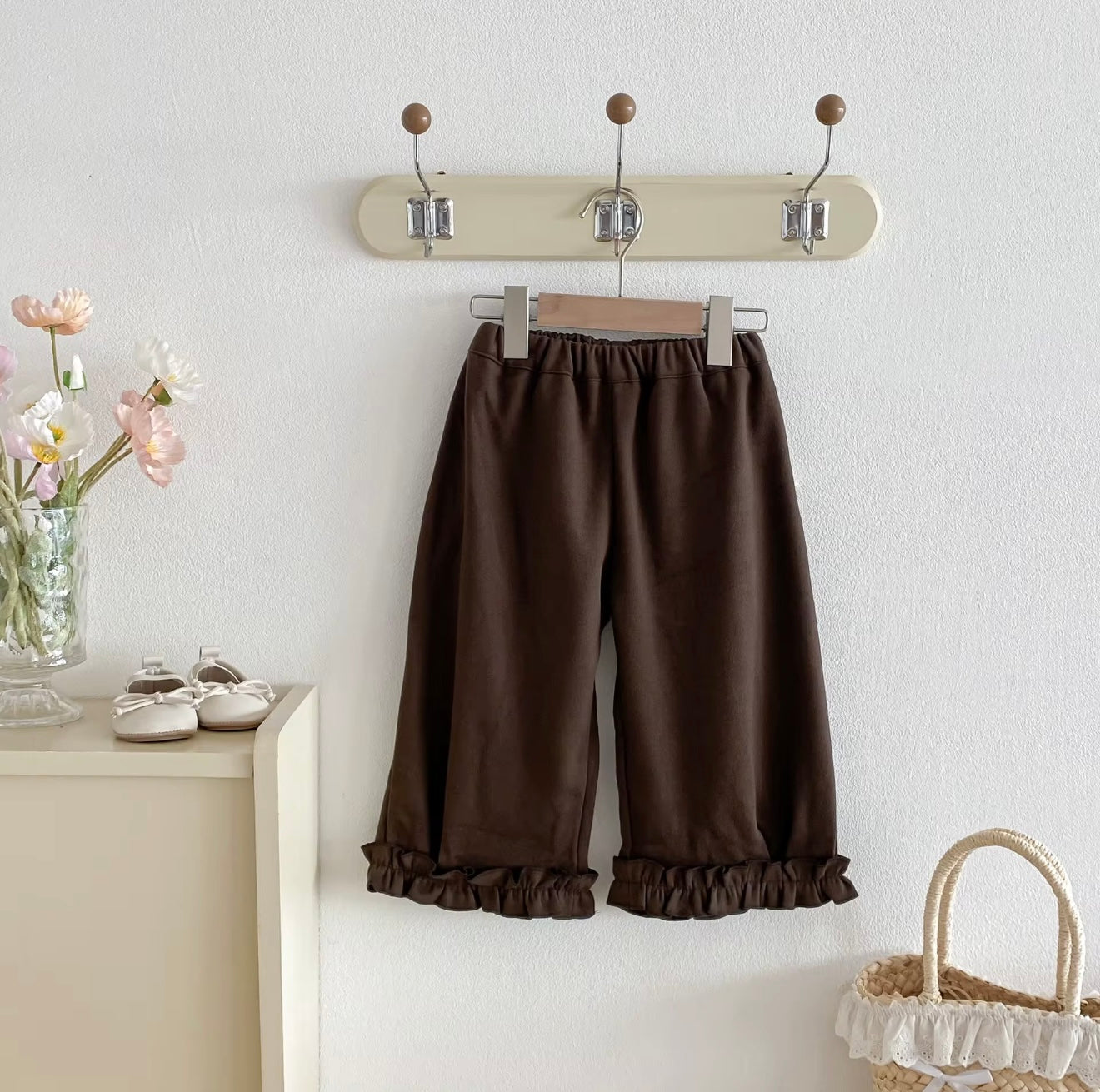 Cocoa Breeze Cotton Pants
