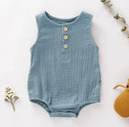 Organic Cotton Baby Romper