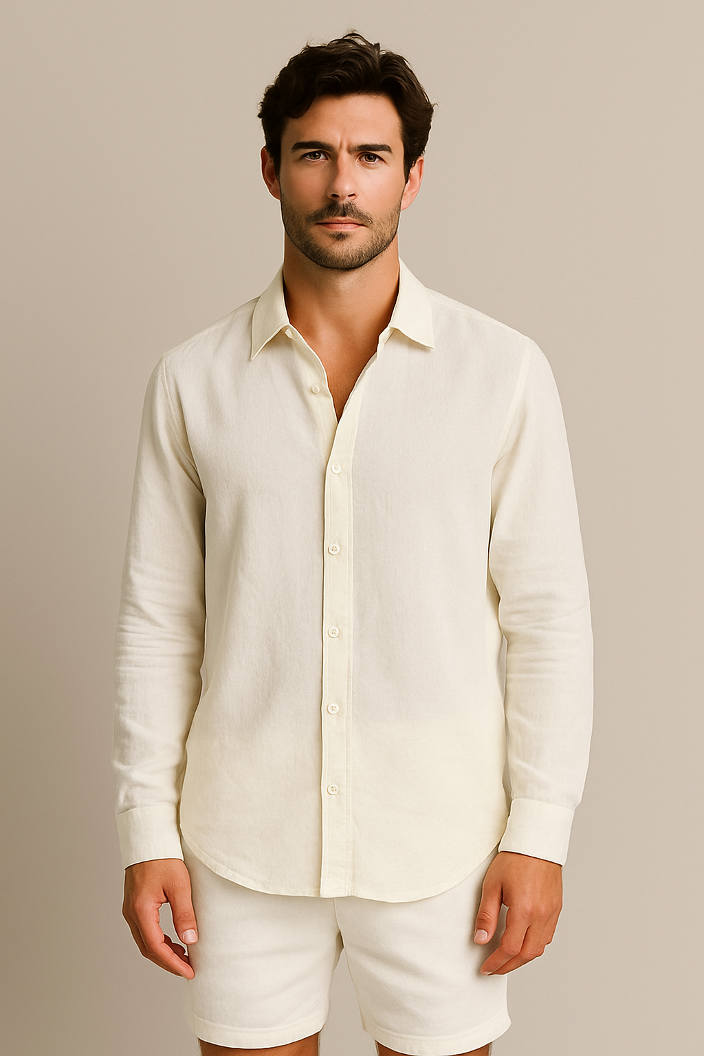 Men’s Classic Linen Shirt